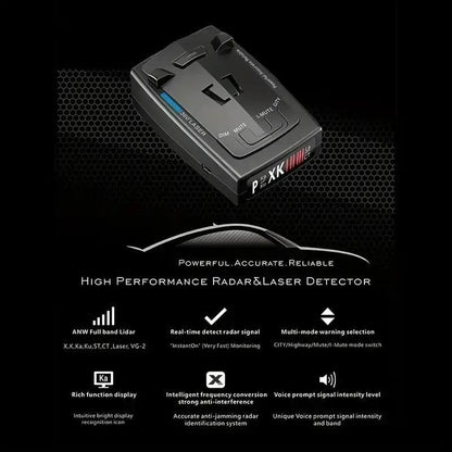 RAD2000 Car Radar Detector for Summer, Fall Car Accessories, Radar Velocimeter with LED Display, 12V Speed Lidar Detector, Voice Alert Car Radar Speedometer, Car Repair Tool, Auto Accessories, Automotive Accessories, Wide Detection Range Detector