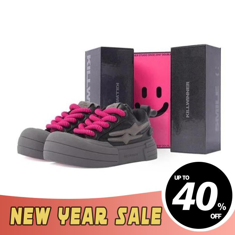 Killwinner&Psylos1 Smile Life Series Sneaker -Black Samurai