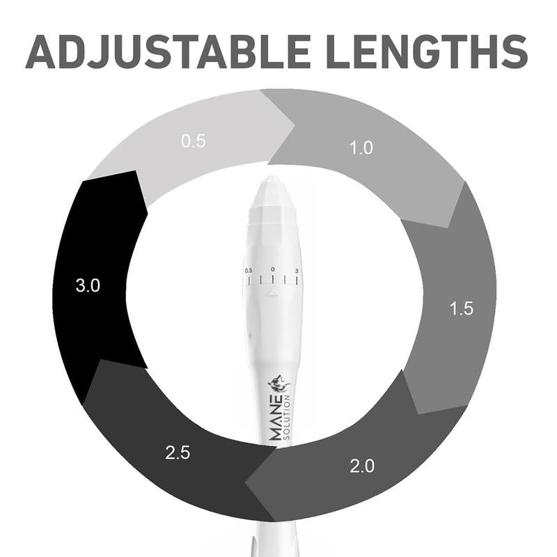 Derma Stamp: Microneedling Pen, Dermaroller Alternative for Hair Growth Comfort